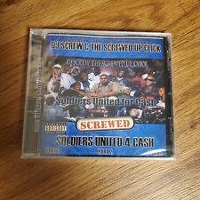 DJ Screw & The Screwed Up Click – Soldiers United 4 Cash Pt 2 2004 CD NEW SEALED picture