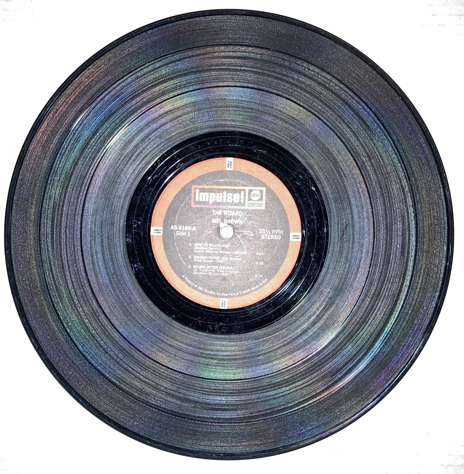 MEL BROWN The Wizard LP VG+ Plays Well 1968 Impulse ABC AS-9169 Vinyl GF Funk