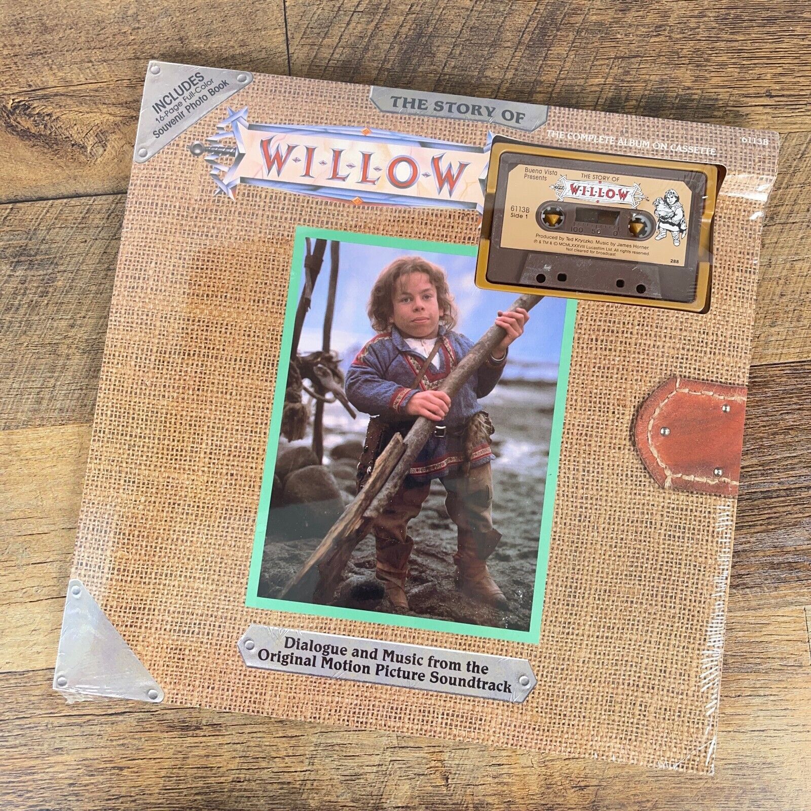 The Story of Willow '88 RARE Vinyl LP Record Sealed with Cassette & Photo Book