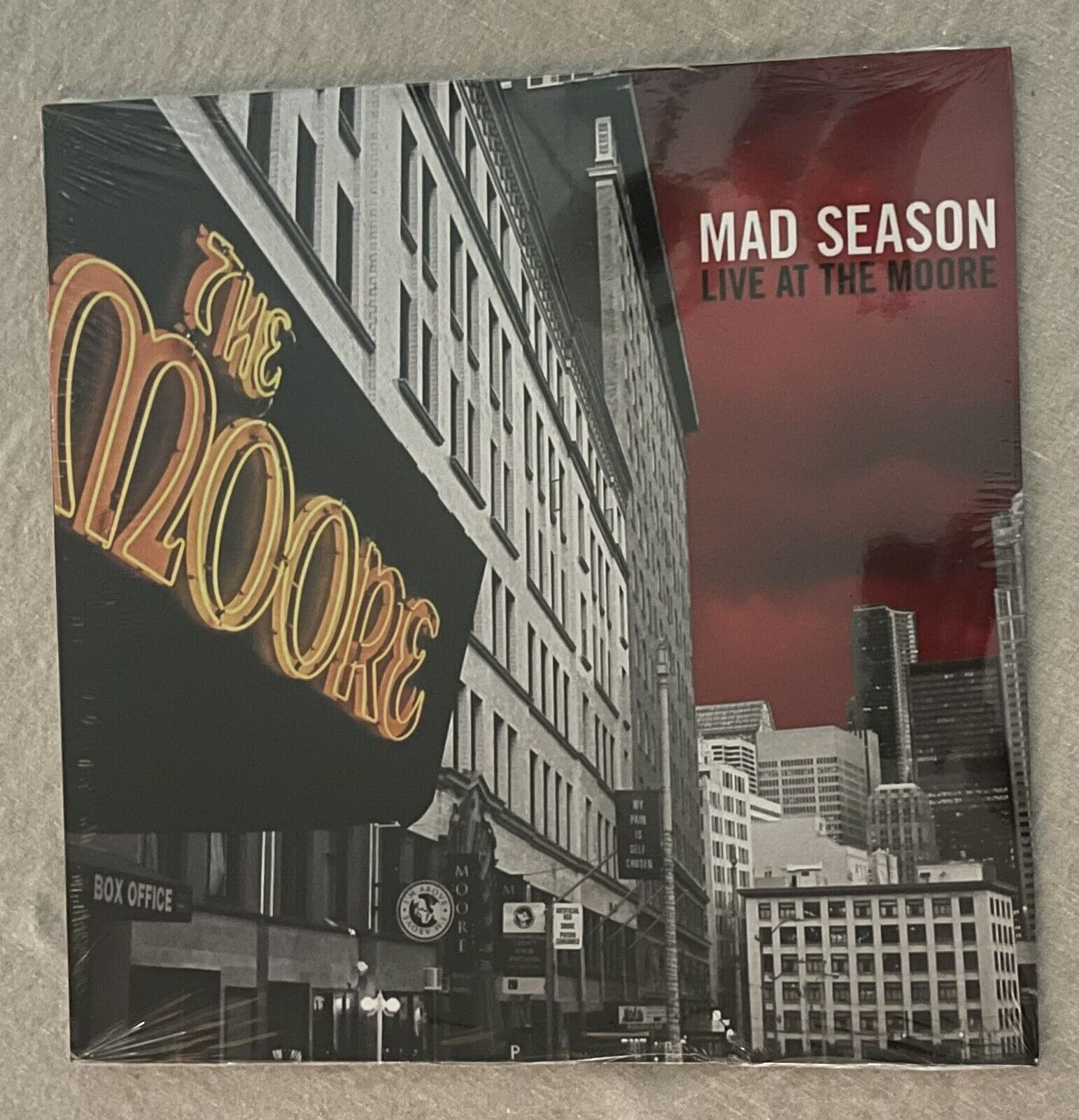 Mad Season Live at the Moore Red Vinyl Double LP