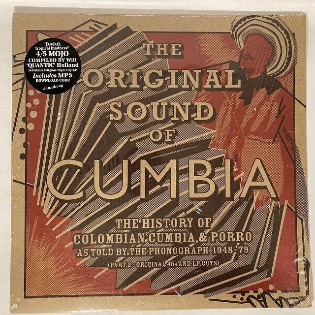 V.A. The Original Sound Of Cumbia THE HISTORY 3LP