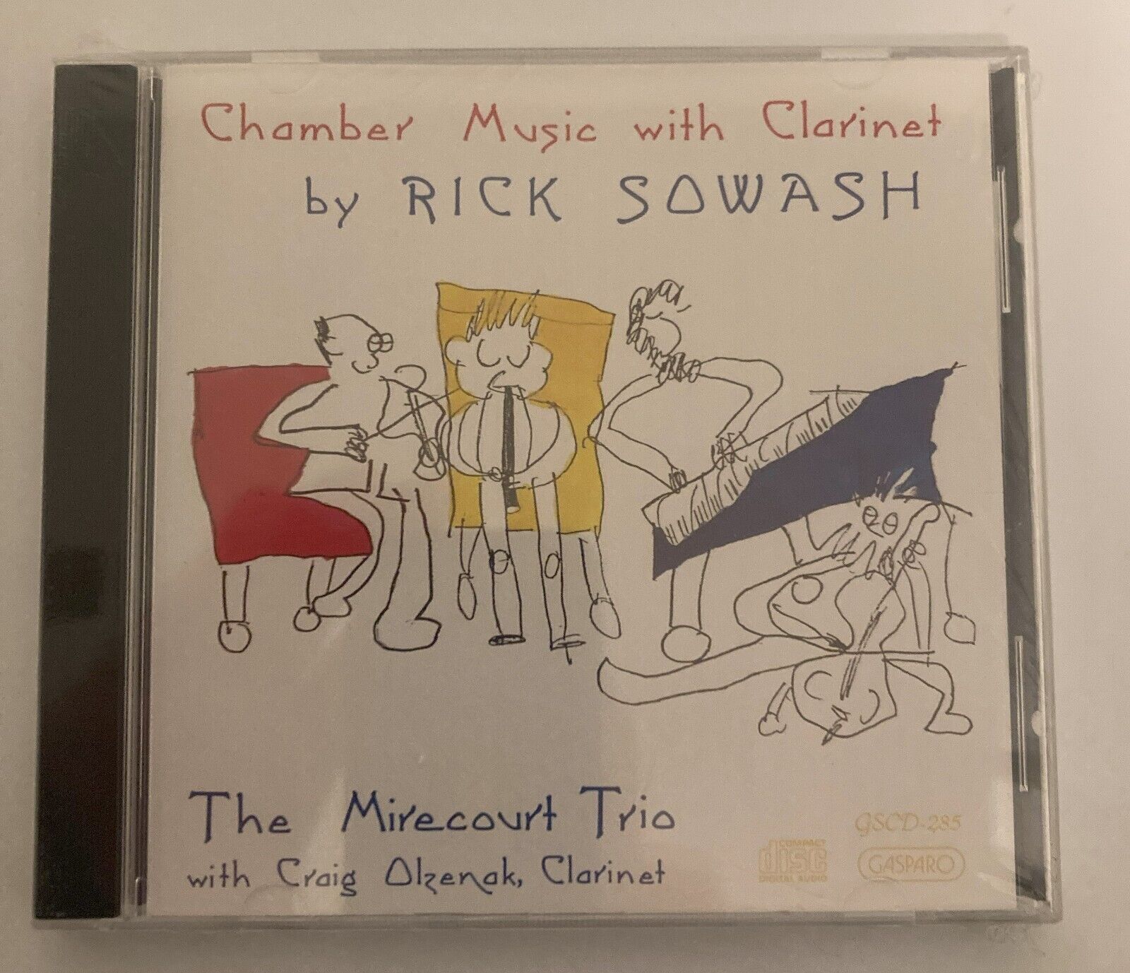 Chamber Music w/ Clarinet by Rick Sowash (1991) BRAND NEW SEALED.