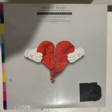 Kanye West - 808s & Heartbreak - 2 LP Vinyl + 1 CD Deluxe New  DAMAGED picture