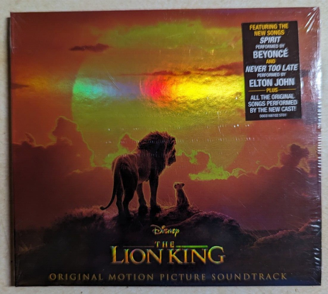 Disney \'s The Lion King (Original Soundtrack) (2019) CD Beyonce Elton John New
