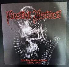 Bestial Warlust -  Storming Bestial Legions Live 1996  lp black vinyl 