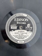 RARE Antique 2 Records 78 Hot Jazz/ Sleepy Time Gal EDISON 51688 & 51166 Why/bab picture
