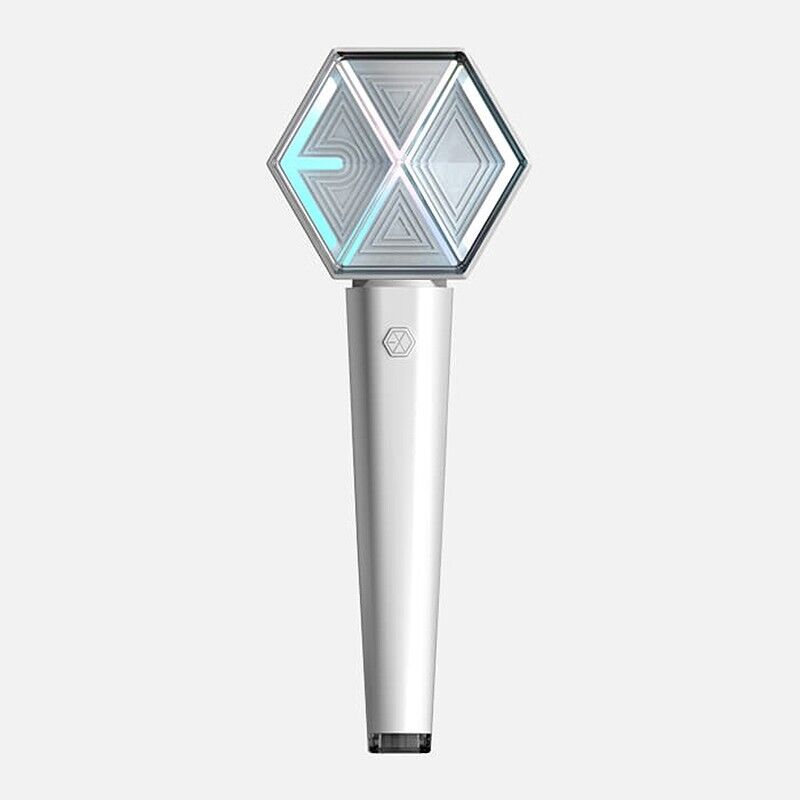 EXO OFFICIAL LIGHT STICK Ver 3.0 with Strap+GIFT Tracking Code FANLIGHT MD GOODS