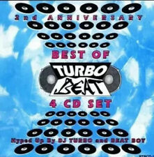 Sealed DJ Remix Best Of Turbo Beat 4 CD Set-FREE REMIX CD W/PURCHASE picture
