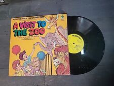 Paul Tripp A Visit To The Zoo / Orchestra 8059 Extra Rare Vintage Kids Vinyl picture