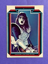 1978 Donruss Kiss Series 1 Ace Frehley #65 Rockstar Band Guitar picture