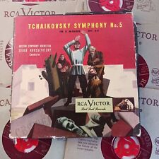 Vintage Tchaikovsky Symphony No. 5 op. 64 RCA Victor Red Seal Records picture