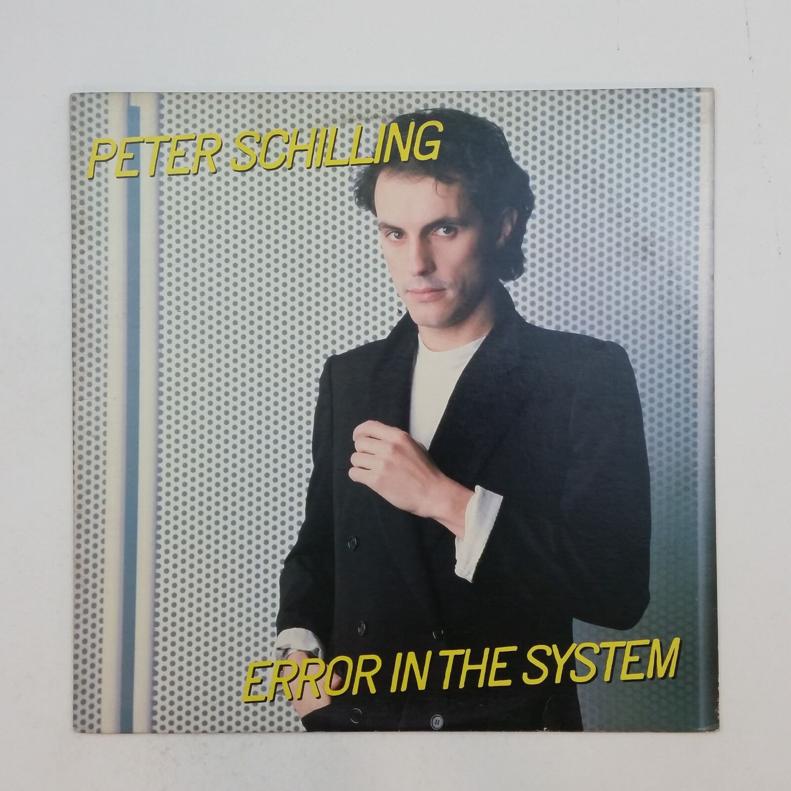 PETER SCHILLING Error In The System 602651 LP Vinyl VG+ Cover VG+ 1983