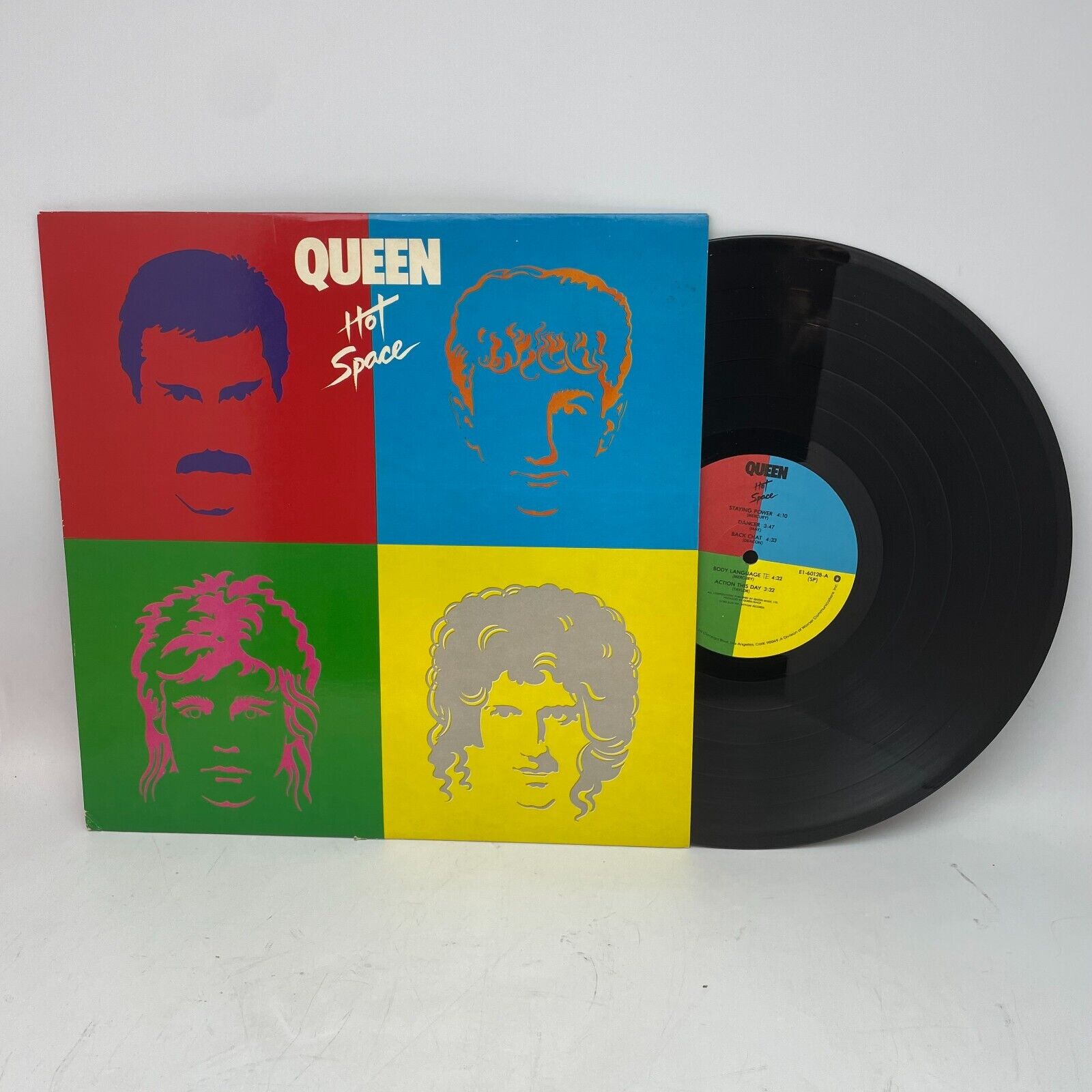 Queen Hot Space Vinyl LP OG 1982 US Specialty Pressing NM/NM Under Pressure
