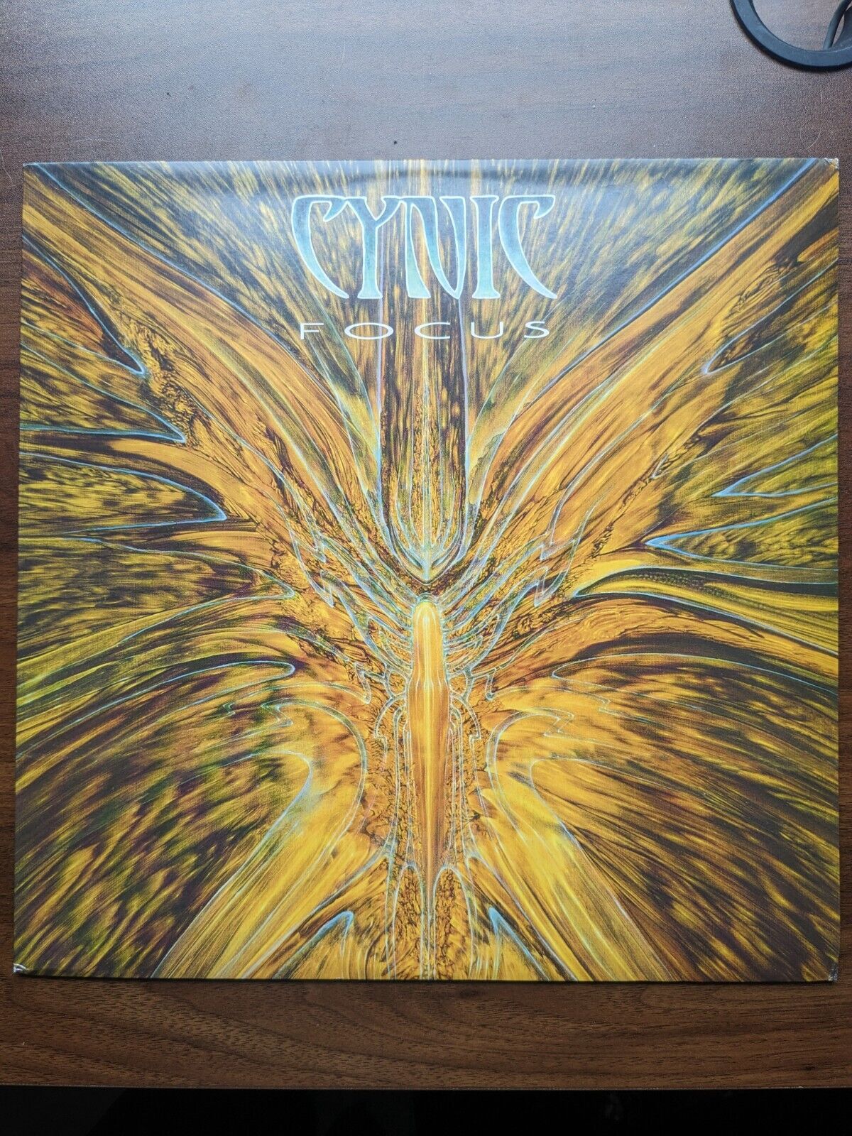 Cynic Focus Orange Vinyl Lp Excellent Condition
