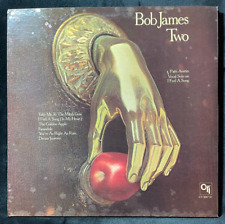 VINTAGE 1975 BOB JAMES TWO VINYL CTI RECORDS GATEFOLD ALBUM LP CTI 6057 S1 VG+ picture