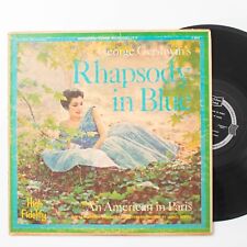 George Gershwin's Rhapsody in Blue / An American in Paris Vinyl Record 33 1/3 picture