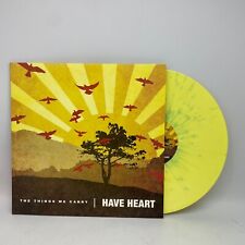 Have Heart The Things We Carry Vinyl LP OG US 2006 Yellow/Green Splatter NM/NM picture