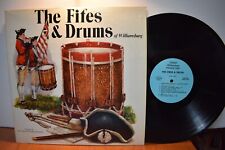 Colonial Williamsburg The Fifes & Drums of Williamsburg LP WS-101 Stereo picture