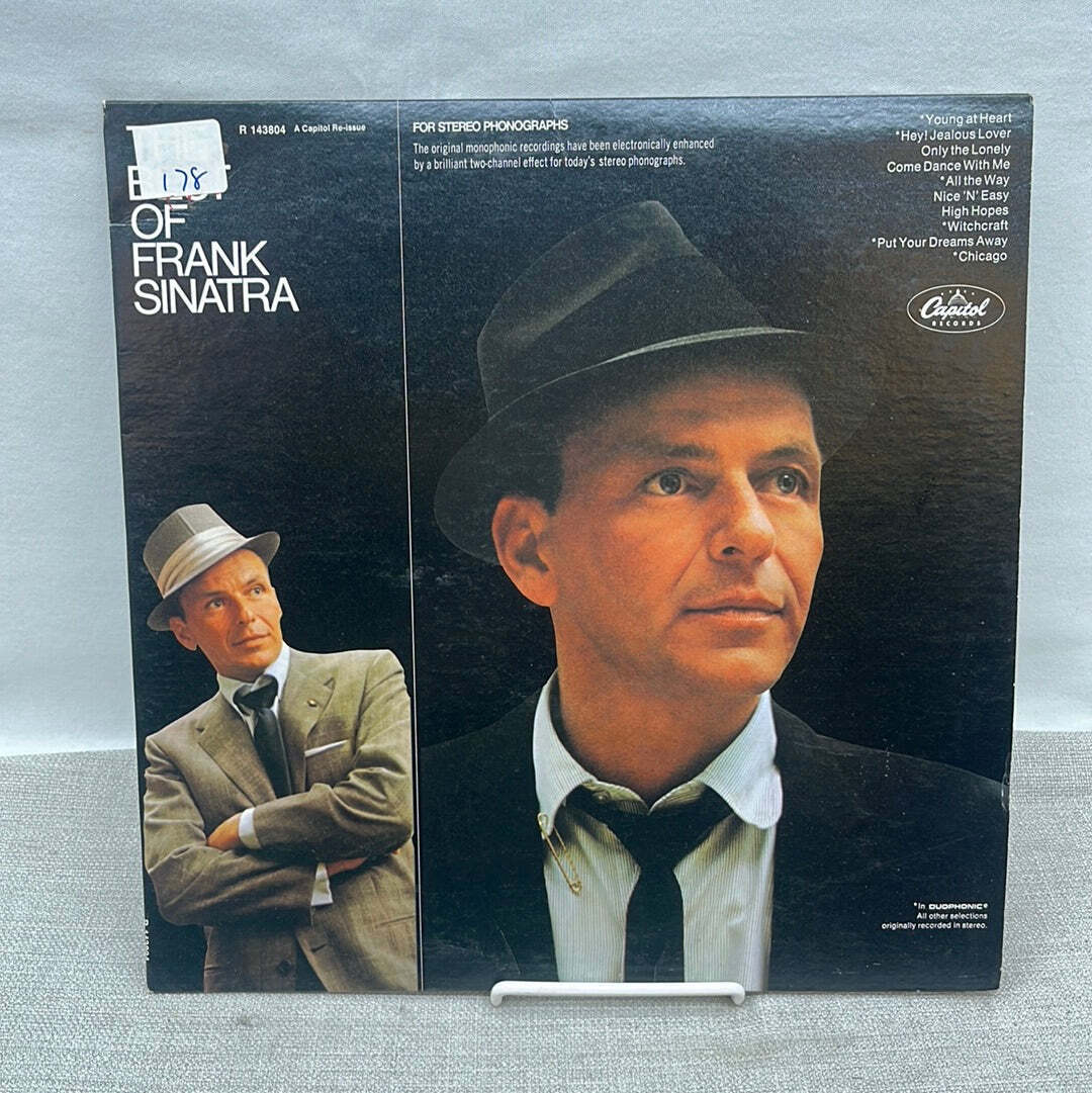 Frank Sinatra Vinyl Record, 'Best of Frank Sinatra', 1968
