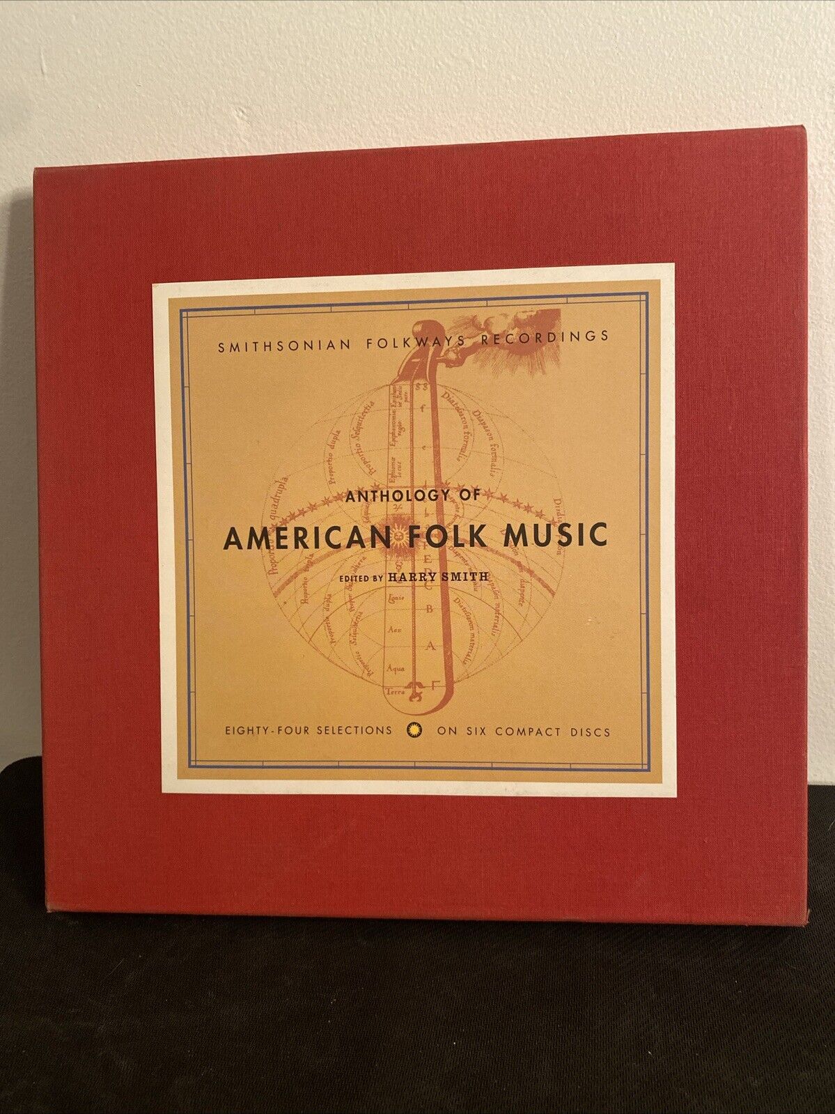 ANTHOLOGY OF AMERICAN FOLK MUSIC / SMITHSONIAN FOLKWAYS 6-CD BOX SET Harry Smith