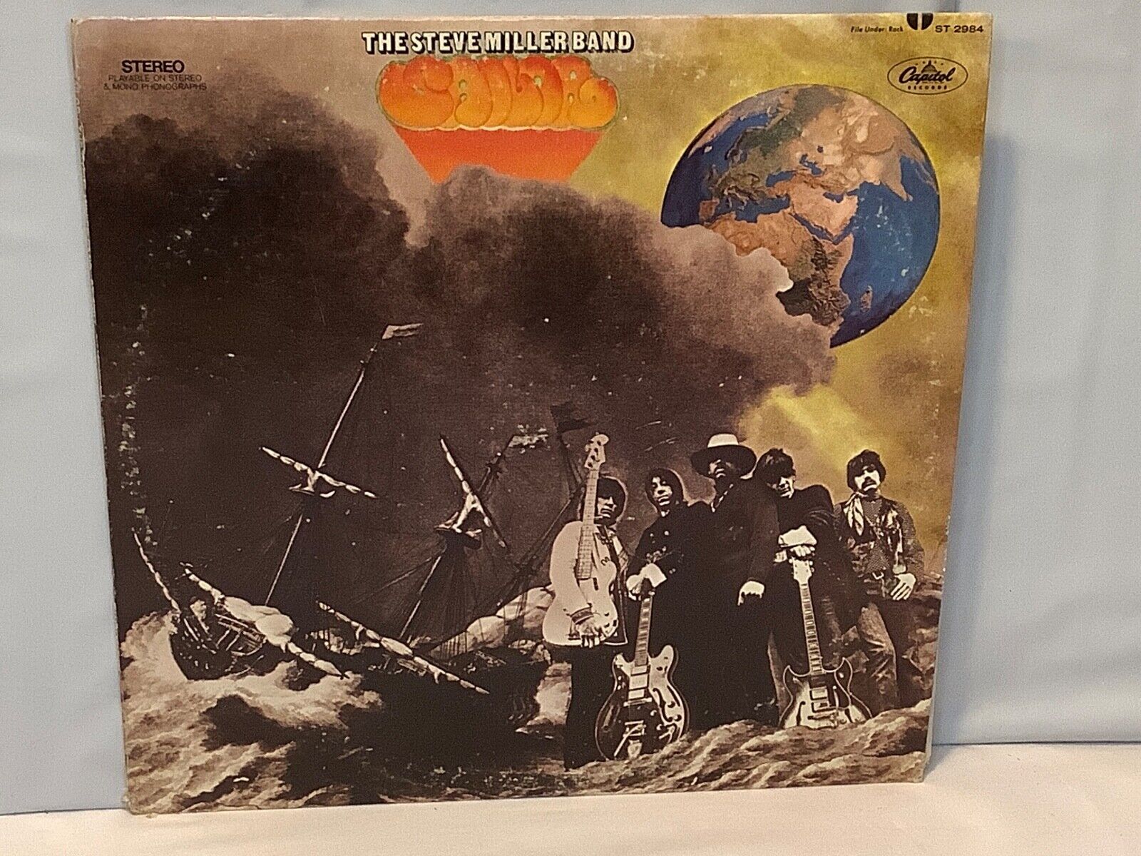 ORIGINAL Steve Miller Band-Sailor Capitol ST-2984 33 RPM LP 1968 Good Plus