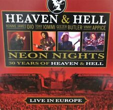 Heaven & Hell Neon Nights Live CD NEW,Concert ,Vinnie Appice, Dio, Ronnie James picture