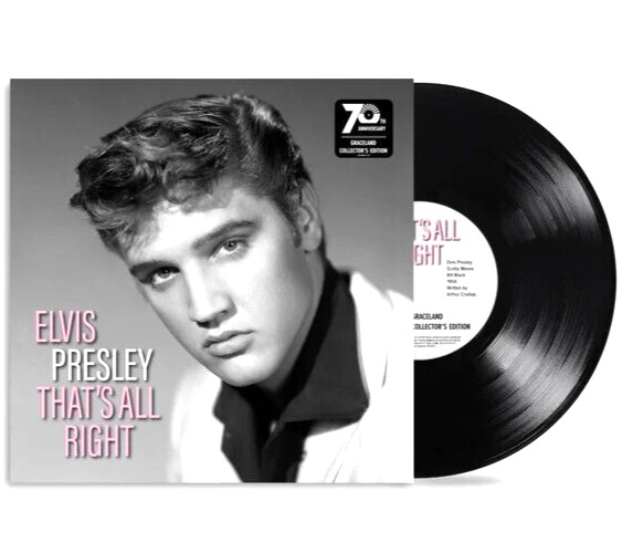 elvis presley ''THATS ALL RIGHT'' 10'' vinyl single PRE-SALE collectors edition