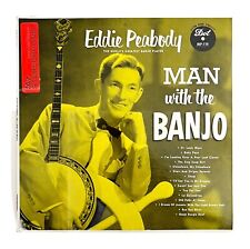 Eddie Peabody Man With The Banjo Bluegrass Vinyl Record 1950s Vintage 12