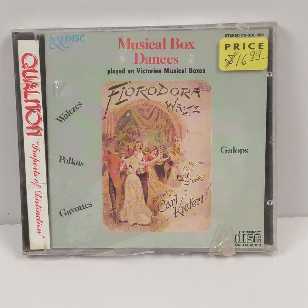 Vintage Musical Box Dances: Victorian Dance Favourites 1987 Classical CD Album