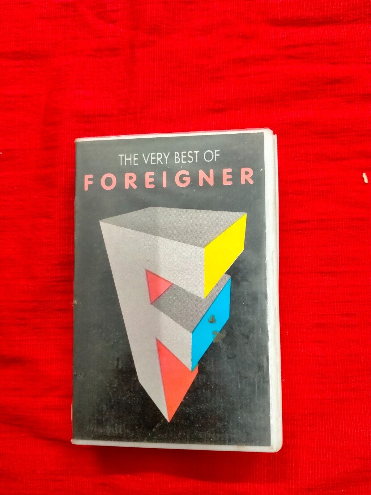 Foreigner The Very Best Of RARE orig Cassette tape INDIA indian Clamshell 1993