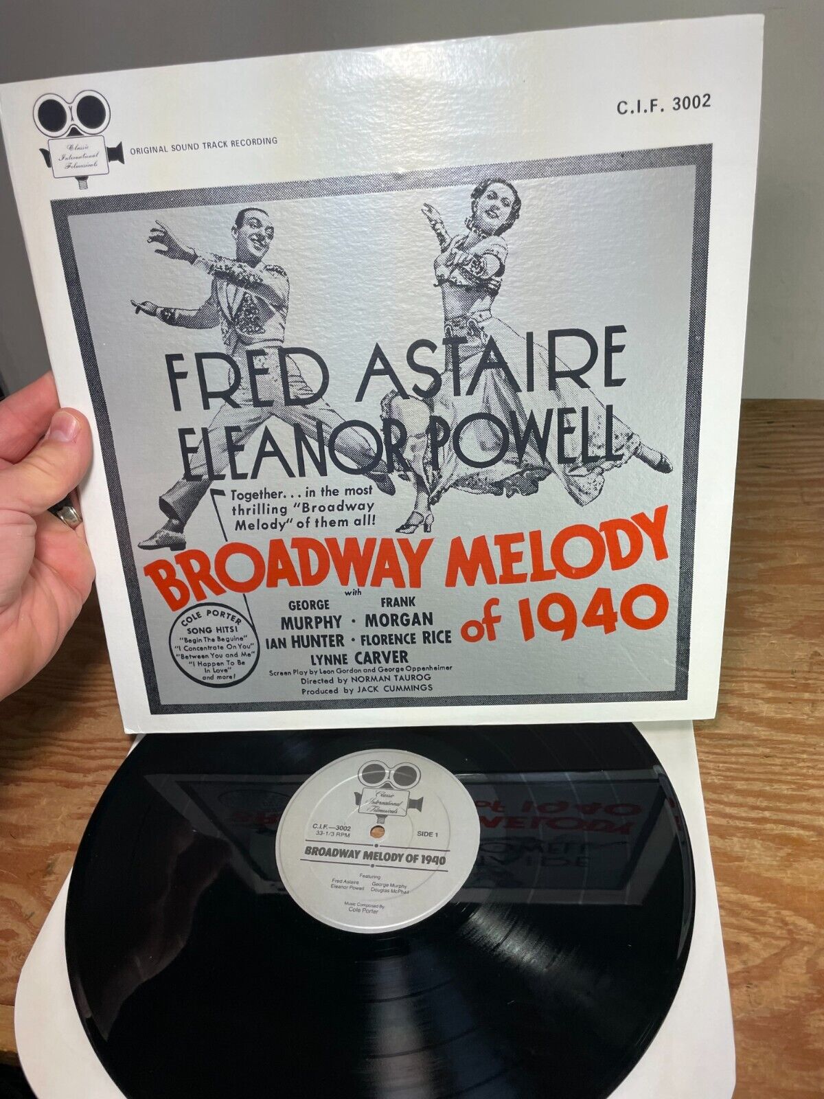 Fred Astaire Eleanor Powell Broadway Melody of 1940 George Murphy