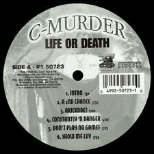 C-Murder - Life Or Death Vinyl 2xLP 1st Pressing Promo Edition Gangsta Rap picture