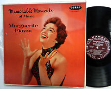 MARGUERITE PIAZZA Memorable moments of Music LP #702 picture