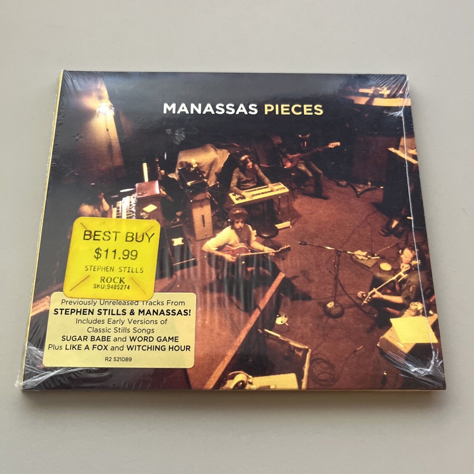 The Manassas Pieces by Stephen Stills (CD, 2009) NEW SEALED