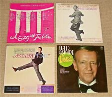 4 FRED ASTAIRE TV Special LPs: AnEveningWith/AnotherEvening/AstaireTime/Live picture