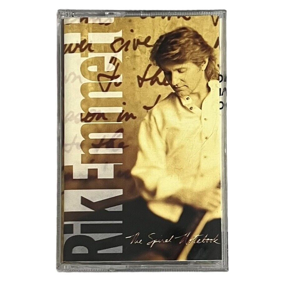 Vintage 1990\'s Rik Emmett Cassette Tape The Spiral Notebook Vanguard 79489-4