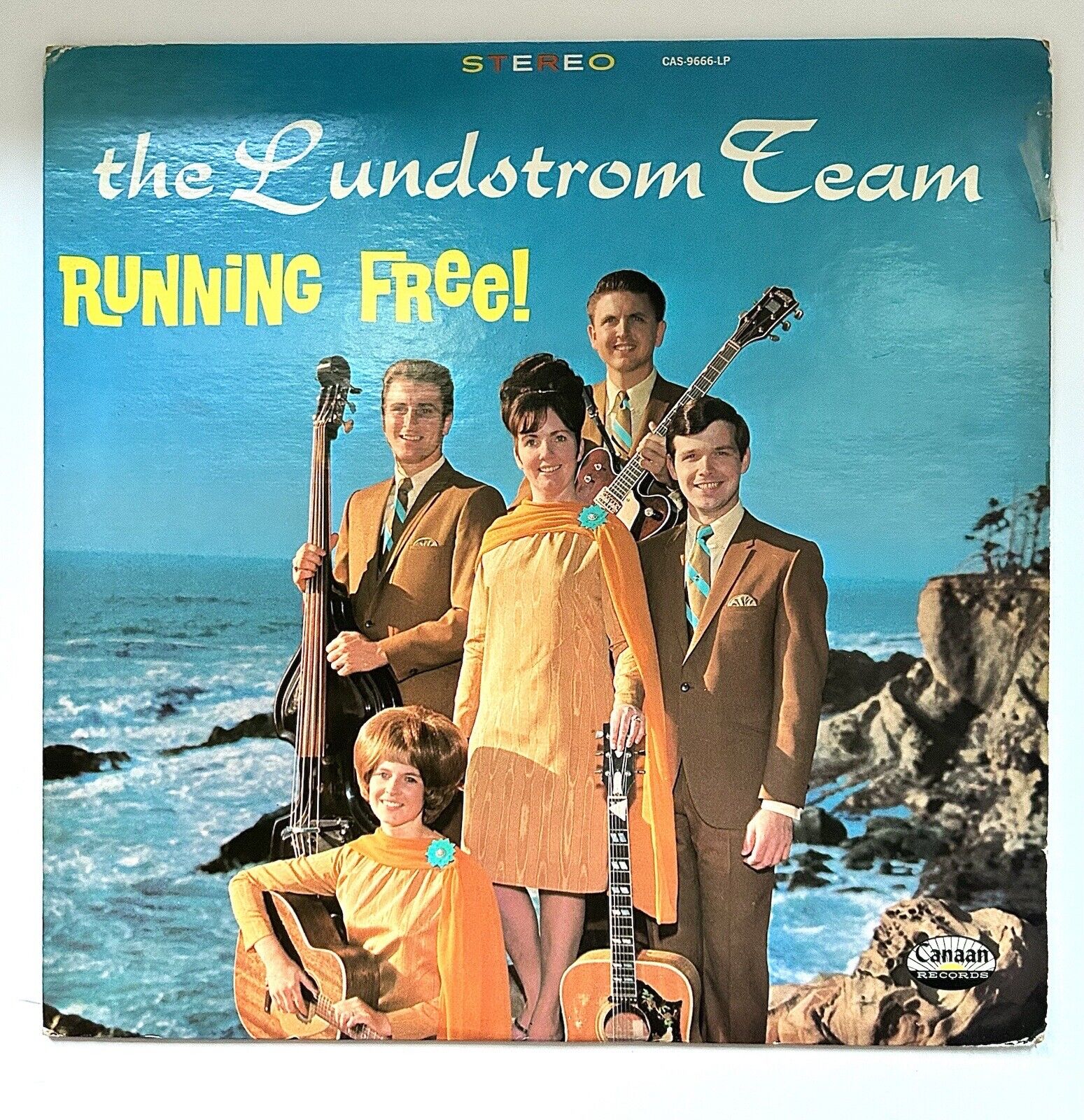 The Lundstrom Team - Running Free (1969) EX Vinyl LP CAS-9666-LP