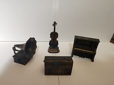 Diecast Vintage Music Theme Pencil Sharpers Lot of 4 picture
