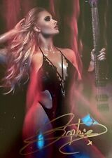 SOPHIE LLOYD Guitar Superstar RARE AUTOGRAPH obtained in person picture