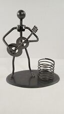 Nuts And Bolts Guitarist With Acoustic Guitar Metal Sculpture Art picture