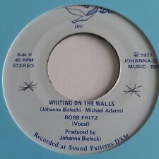 Robb Fritz  -  Writing On The Walls -  JOHANNA DAN -  Rare 70's Boogie Funk 45 picture