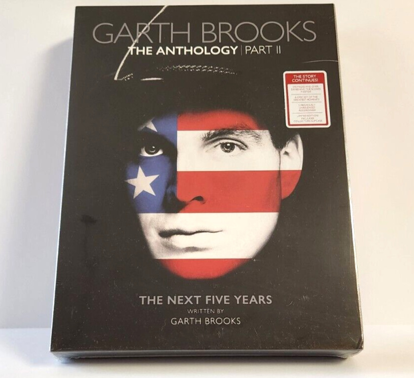 Garth Brooks The Anthology Part II The Next 5 Years 295 Pages 200 Photos 6 Discs