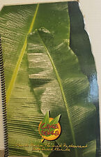 RICKY MARTIN Collector’s Item: His South Beach Restaurant CASA SALSA’s MENU picture