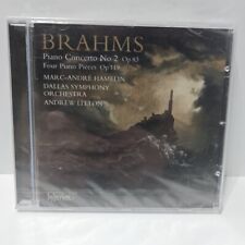 Marc Andre Hamelin: Brahms Piano Concerto No 2/ Andrew Litton Brand New CD picture