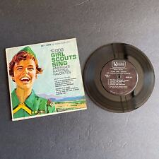Vintage 12,000 Girl Scouts Sing 33 Vinyl Record Patriotic 1965 picture