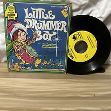 Vintage LITTLE DRUMMER BOY Peter Pan Records Four Favorite Songs 45rpm EP 60s picture