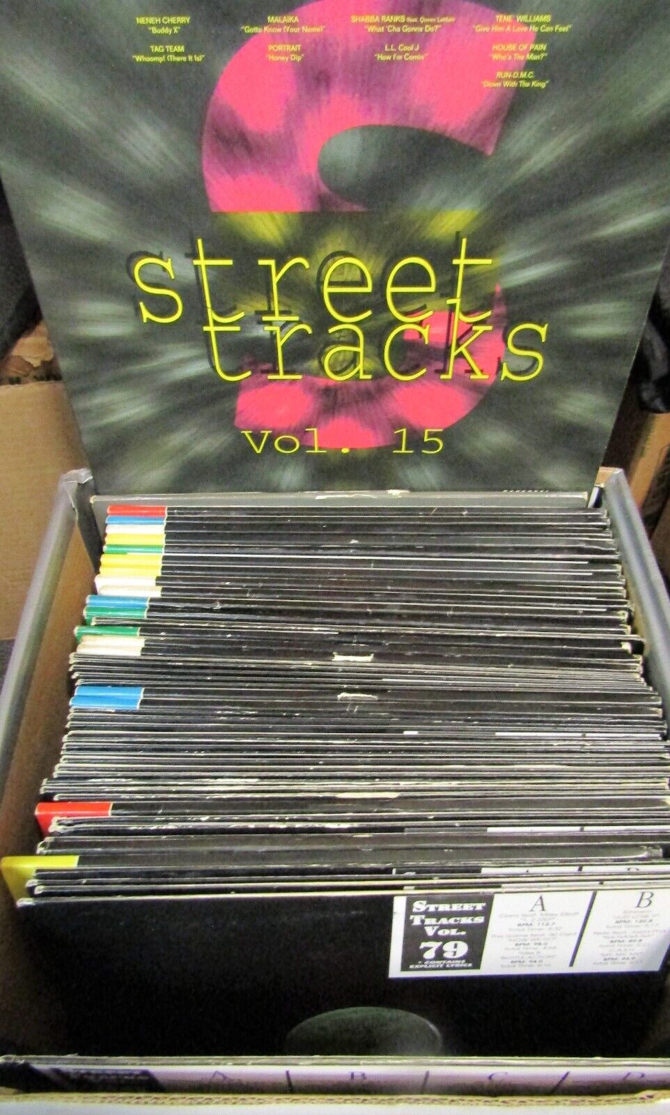 RARE LOT OF ULTIMIX STREET TRACKS  50 SETS  83 RECORDS