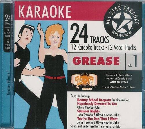 ASK-1546 GREASE KARAOKE Vol.1 - Audio CD By Grease - VERY GOOD