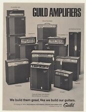 1970 Guild Amplifiers 10 Models Photo Print Ad picture