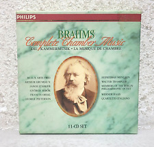 Brahms Complete Chamber Music 10 CD Set 1996 Hephzibah Menuhin DISC 6 MISSING picture